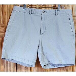 Vineyard Vines Breaker‎ Shorts Men's Size 36 Khaki Beige Stretch Chino